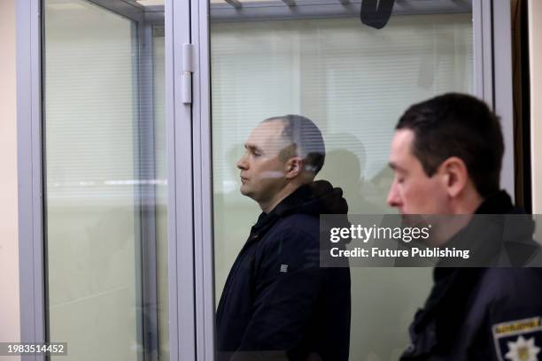 Former police officer Oleksandr Solovei accused of collaborating with the Russian occupation authorities in Izium, Kharkiv Region, is sentenced to 15...