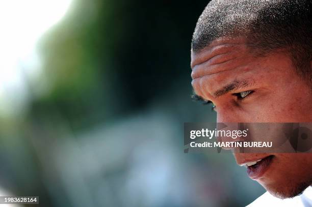 Dutch midfielder Nigel De Jong is seen during a training session, 07 June 2006 in Freiburg. The Netherlands will face Serbia and Montenegro,...