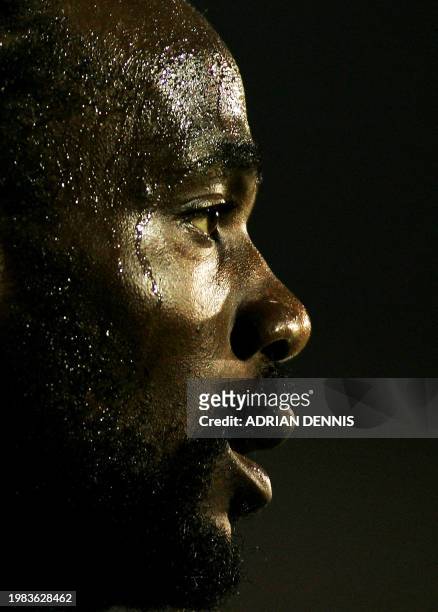 Pascal Chimbonda of Wigan Athletic during the Premiership football match against Fulham at Craven Cottage in London 24 April 2006. Fulham won the...