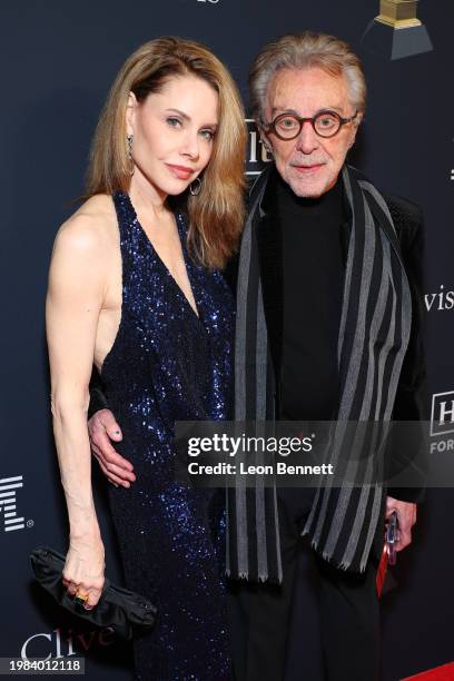 Jackie Jacobs and Frankie Valli attend the Pre-GRAMMY Gala & GRAMMY Salute to Industry Icons Honoring Jon Platt at The Beverly Hilton on February 03,...