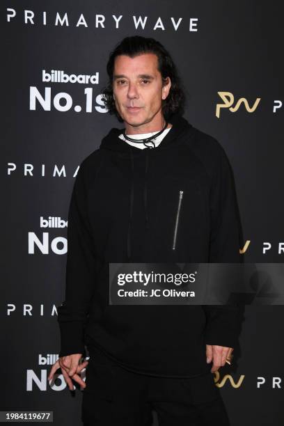 Gavin Rossdale attends the Primary Wave Pre-GRAMMY Party at Waldorf Astoria Beverly Hills on February 03, 2024 in Beverly Hills, California.