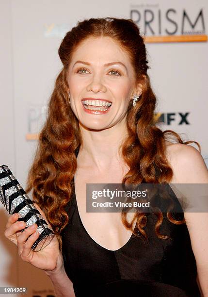 Actress Khrystyne Haje attends the 7th Annual Prism Awards held at the Henry Fonda Music Box Theatre on May 8, 2003 in Hollywood, California.