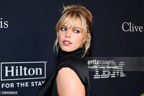 Reneé Rapp attends the Pre-GRAMMY Gala & GRAMMY Salute to Industry Icons Honoring Jon Platt at The Beverly Hilton on February 03, 2024 in Los...