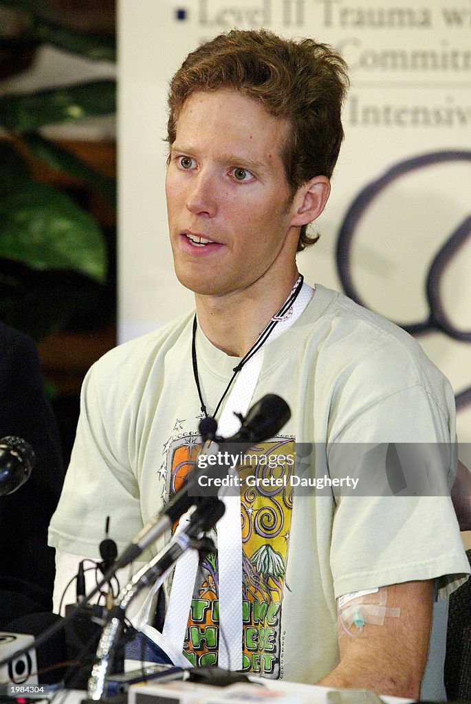 Aron Rlaston Aron Ralston describes his ordeal in a remote Utah canyon May 9, 2003 ...