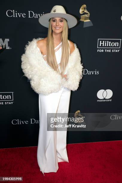 Lainey Wilson attends the 66th GRAMMY Awards Pre-GRAMMY Gala & GRAMMY Salute To Industry Icons Honoring Jon Platt at The Beverly Hilton on February...