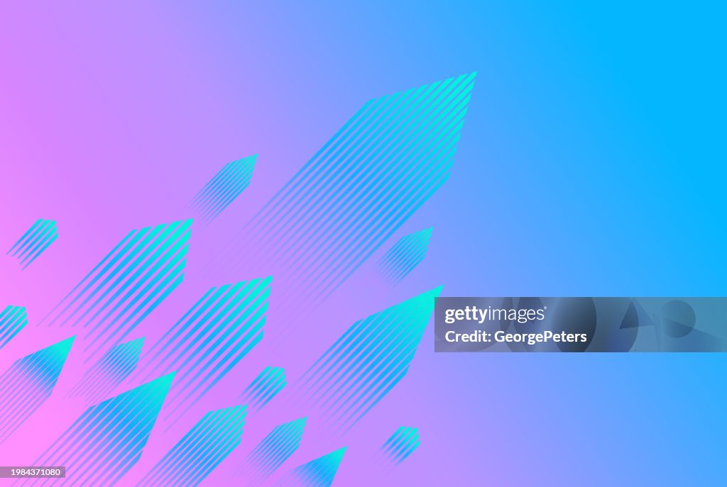 Arrow Symbols Moving Up High-Res Vector Graphic - Getty Images