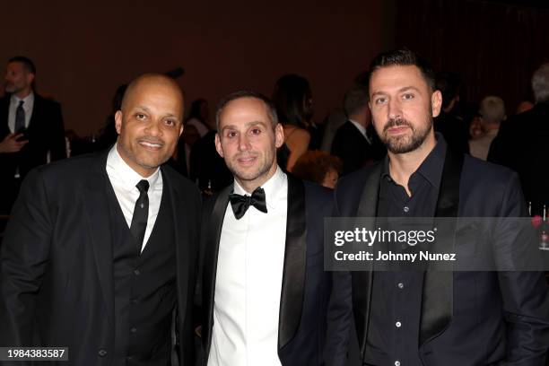 Michael Rubin attends the Pre-GRAMMY Gala & GRAMMY Salute to Industry Icons Honoring Jon Platt at The Beverly Hilton on February 03, 2024 in Los...