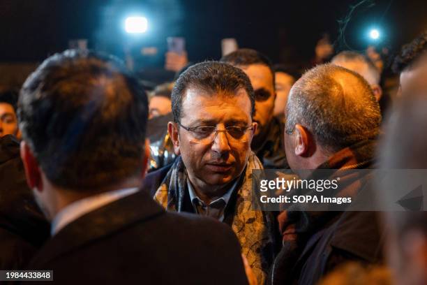 Ekrem mamolu, the mayor of Istanbul for the Republican People's Party , attends the commemoration program. In Hatay, one of the provinces most...