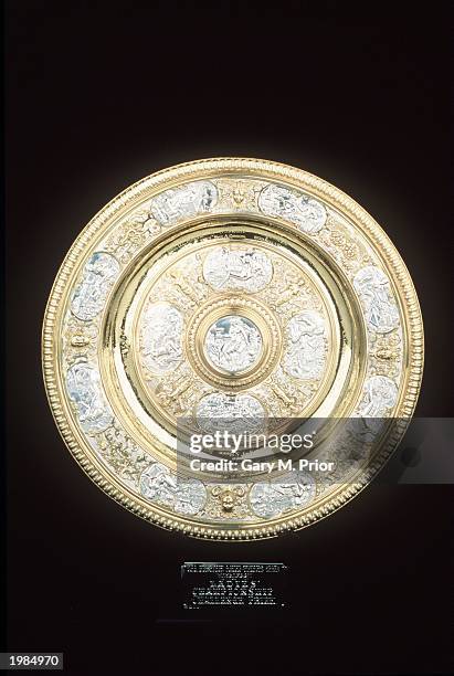 The Wimbledon ladies singles trophy during a studio shoot in Wimbledon, London on June 20, 1995.