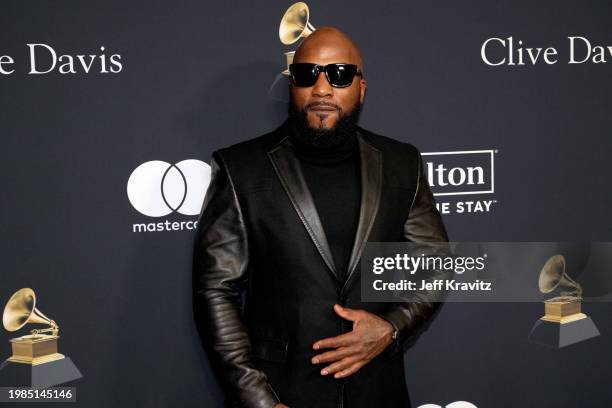 Jeezy attends the 66th GRAMMY Awards Pre-GRAMMY Gala & GRAMMY Salute To Industry Icons Honoring Jon Platt at The Beverly Hilton on February 03, 2024...