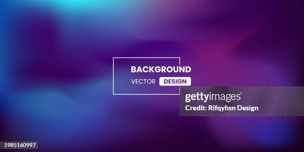 stockillustraties, clipart, cartoons en iconen met blurred multicolours gradient abstract background for website landing page template design - paarse achtergrond