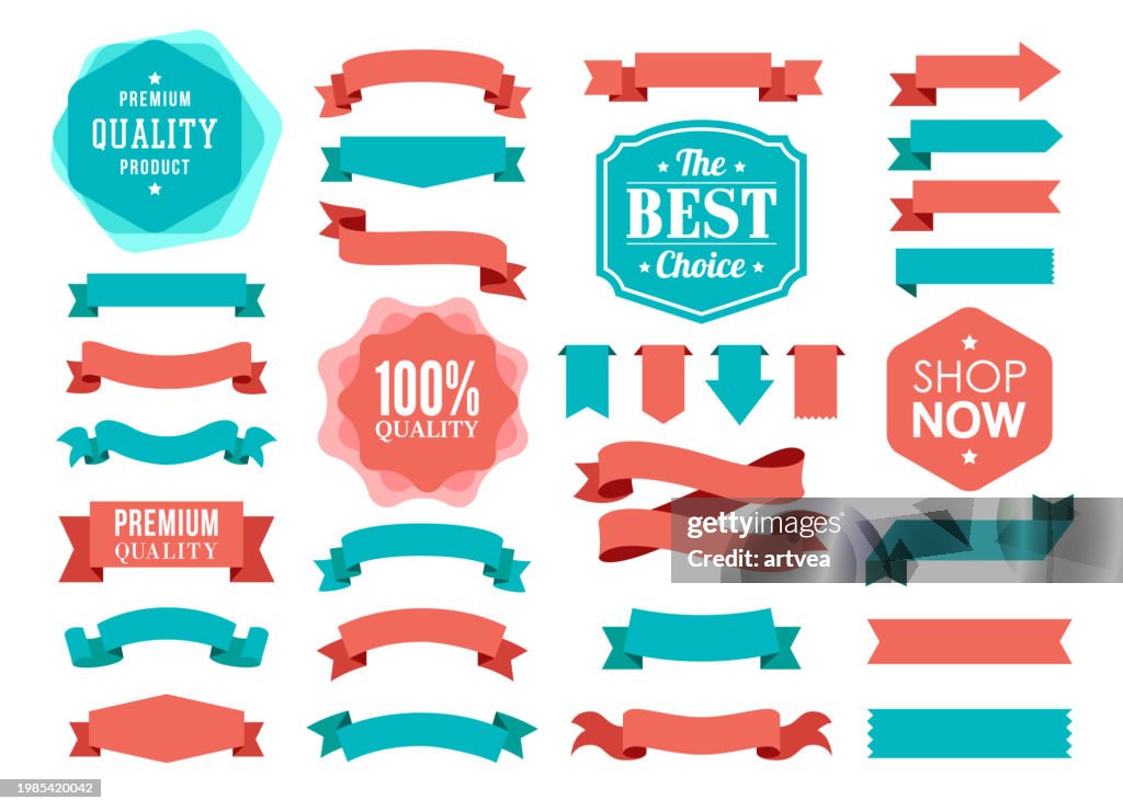 3 Ribbions Set Of The Ribbons High-Res Vector Graphic - Getty Images