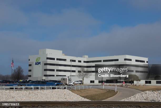 The Archer-Daniels-Midland Co. North American headquarters in Decatur, Illinois, US, on Tuesday, Feb. 6, 2024. The US Attorney's Office in Manhattan...