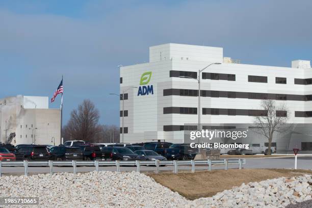 The Archer-Daniels-Midland Co. North American headquarters in Decatur, Illinois, US, on Tuesday, Feb. 6, 2024. The US Attorney's Office in Manhattan...