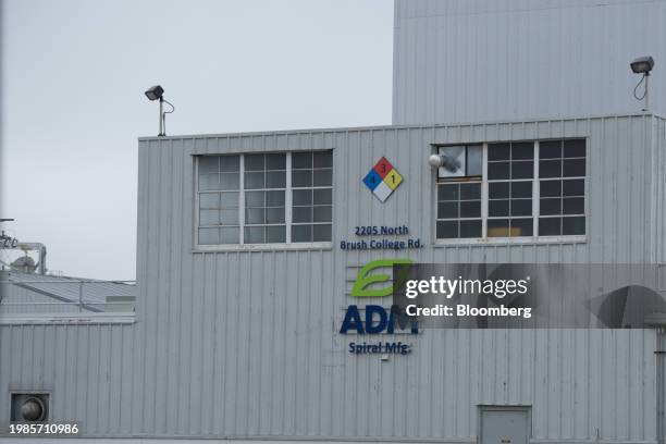 The Archer-Daniels-Midland Co. Spiral manufacturing facility in Decatur, Illinois, US, on Tuesday, Feb. 6, 2024. The US Attorney's Office in...