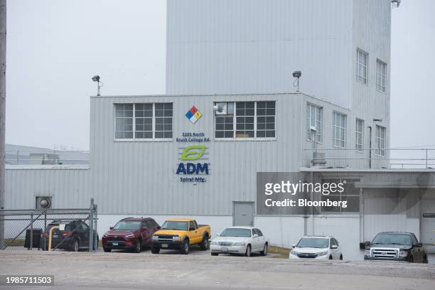 The Archer-Daniels-Midland Co. Spiral manufacturing facility in Decatur, Illinois, US, on Tuesday, Feb. 6, 2024. The US Attorney's Office in...