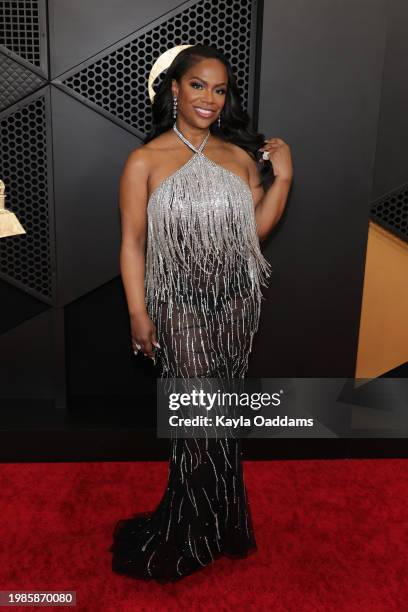 Kandi Burruss attends the 66th GRAMMY Awards at Crypto.com Arena on February 04, 2024 in Los Angeles, California.