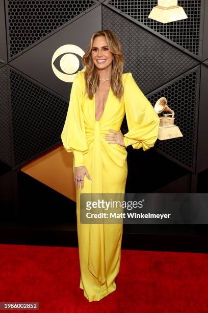 Keltie Knight attends the 66th GRAMMY Awards at Crypto.com Arena on February 04, 2024 in Los Angeles, California.
