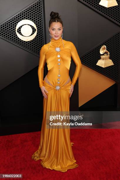 Tessa Brooks attends the 66th GRAMMY Awards at Crypto.com Arena on February 04, 2024 in Los Angeles, California.