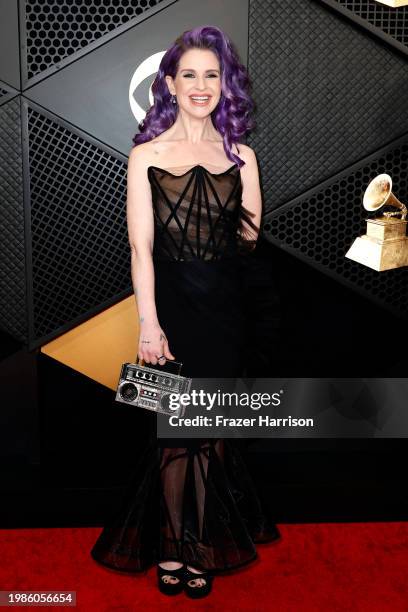 Kelly Osbourne attends the 66th GRAMMY Awards at Crypto.com Arena on February 04, 2024 in Los Angeles, California.