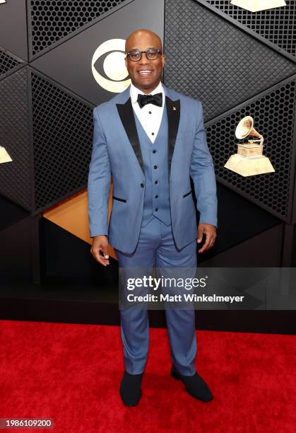 Jonathan Azu attends the 66th GRAMMY Awards at Crypto.com Arena on February 04, 2024 in Los Angeles, California.