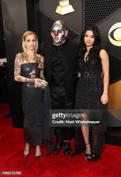 Chantel Crahan, Michael Shawn Crahan of Slipknot attends the 66th GRAMMY Awards at Crypto.com Arena on February 04, 2024 in Los Angeles, California.