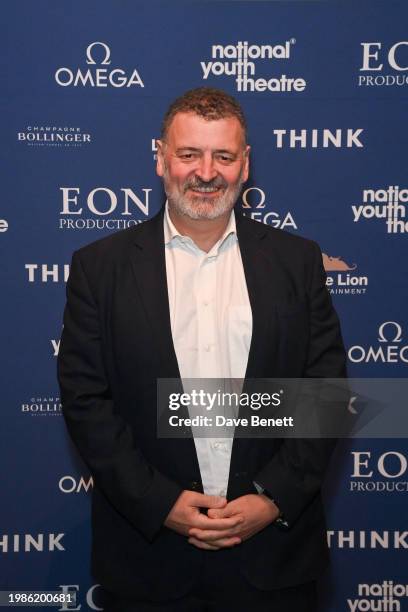 Steven Moffat attends First Days Gala 2024, the National Youth Theatre's annual fundraising gala supporting emerging young talent, at The Roundhouse...