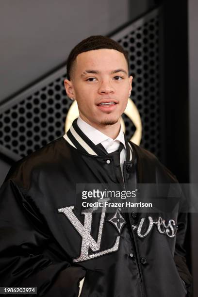Lil Mosey attends the 66th GRAMMY Awards at Crypto.com Arena on February 04, 2024 in Los Angeles, California.