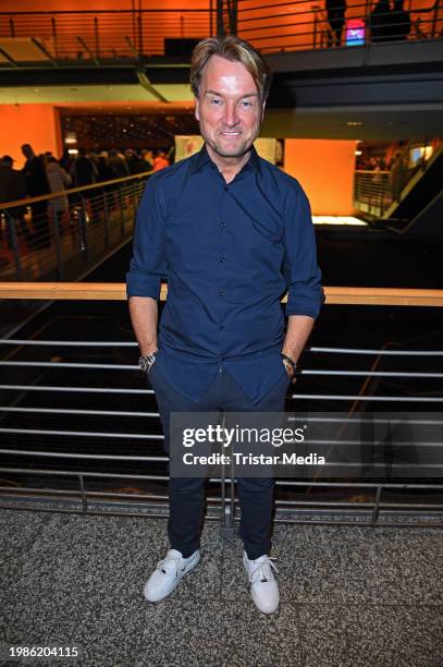 Markus Krampe attends the Dieter Bohlen wird 70! - Die Mega-Party! at Theater am Potsdamer Platz on February 7, 2024 in Berlin, Germany.