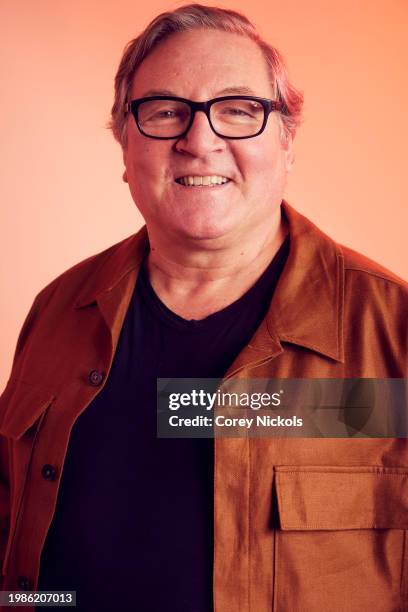 Lorenzo di Bonaventura of "The New Look" poses for a portrait during the 2024 Television Critics Association Winter Press Tour at The Langham...