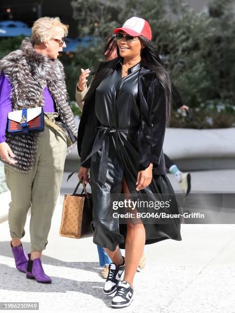 Cynthia Bailey is seen on February 07, 2024 in Los Angeles, California.