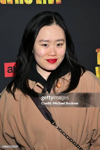 Michele Selene Ang at "The Walking Dead: The Ones Who Live" special premiere event held at Linwood Dunn Theater on February 7, 2024 in Los Angeles,...