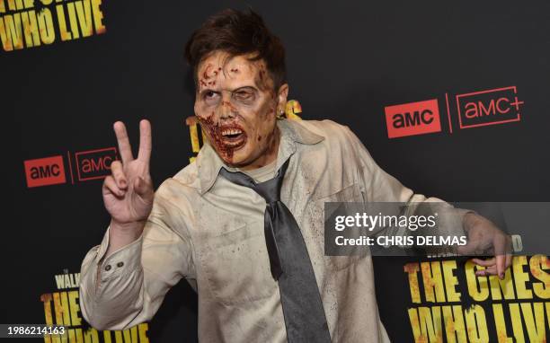 YouTuber Kurt Tocci attends the special premiere event of AMC Networks' "The Walking Dead: The Ones Who Live" at the Linwood Dunn Theater in Los...