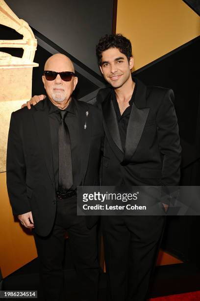 Billy Joel and Freddy Wexler attend the 66th GRAMMY Awards at Crypto.com Arena on February 04, 2024 in Los Angeles, California.
