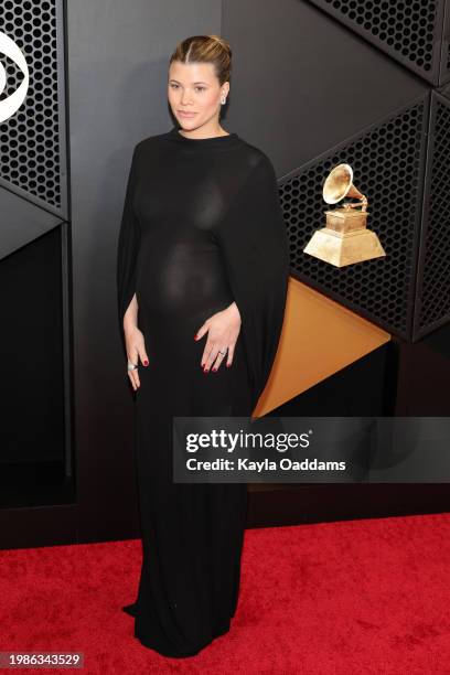 Sofia Richie Grainge attends the 66th GRAMMY Awards at Crypto.com Arena on February 04, 2024 in Los Angeles, California.