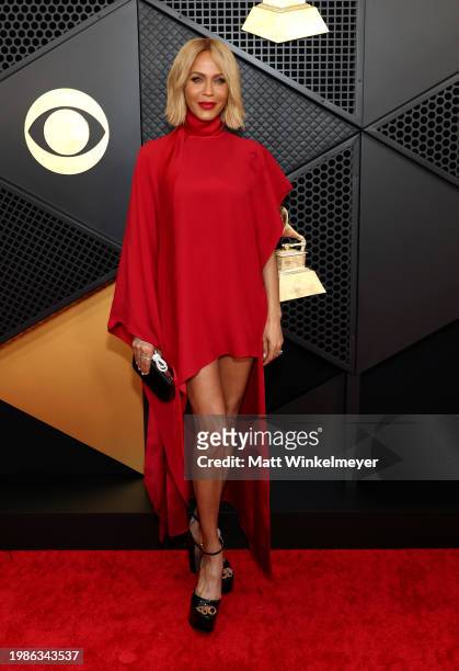 Nicole Ari Parker attends the 66th GRAMMY Awards at Crypto.com Arena on February 04, 2024 in Los Angeles, California.