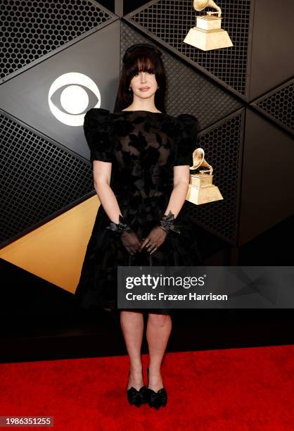 Lana Del Rey attends the 66th GRAMMY Awards at Crypto.com Arena on February 04, 2024 in Los Angeles, California.