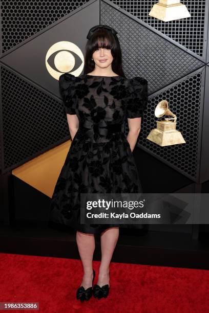 Lana Del Rey attends the 66th GRAMMY Awards at Crypto.com Arena on February 04, 2024 in Los Angeles, California.