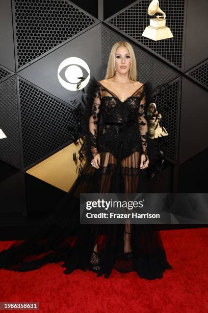 Ellie Goulding attends the 66th GRAMMY Awards at Crypto.com Arena on February 04, 2024 in Los Angeles, California.