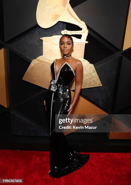 Janelle Monáe attends the 66th GRAMMY Awards at Crypto.com Arena on February 04, 2024 in Los Angeles, California.