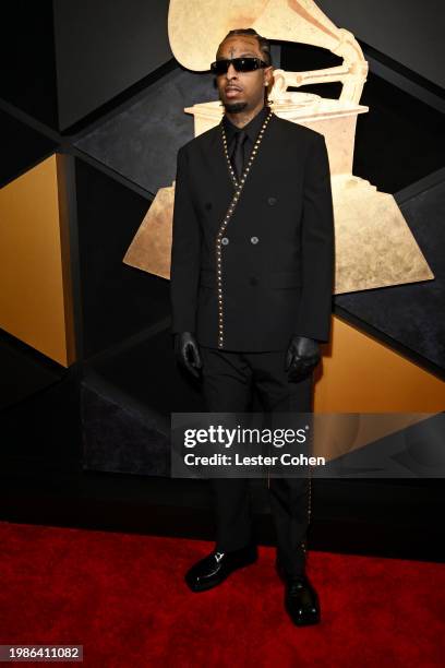 Savage attends the 66th GRAMMY Awards at Crypto.com Arena on February 04, 2024 in Los Angeles, California.