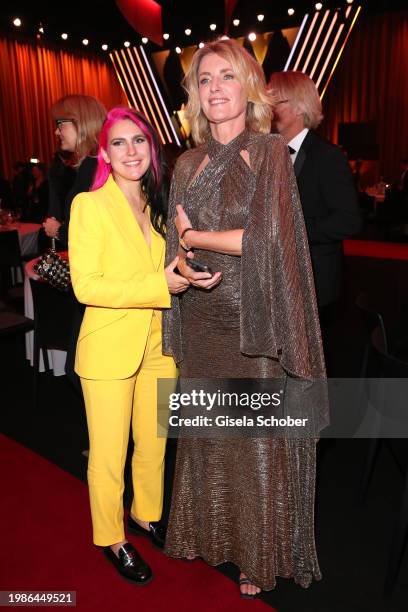 Elisabeth Burda, Maria Furtwaengler during the 75th Bambi Awards at Bavaria Filmstadt on November 16, 2023 in Munich, Germany.