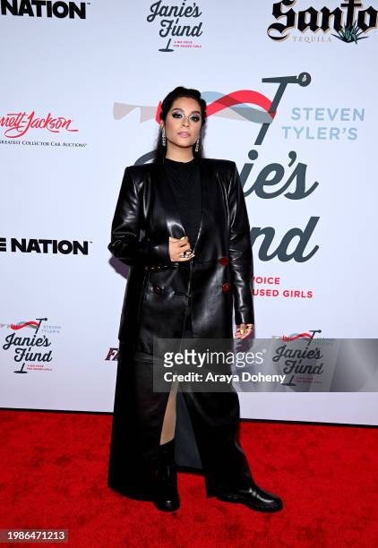 Lilly Singh attends the Jam for Janie GRAMMY Awards Viewing Party presented by Live Nation at Hollywood Palladium on February 04, 2024 in Los...