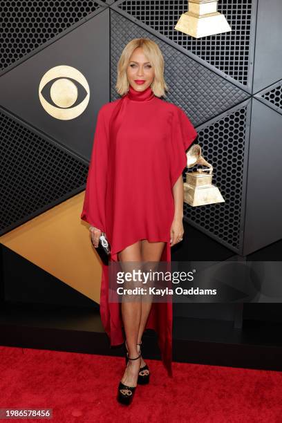Nicole Ari Parker attends the 66th GRAMMY Awards at Crypto.com Arena on February 04, 2024 in Los Angeles, California.