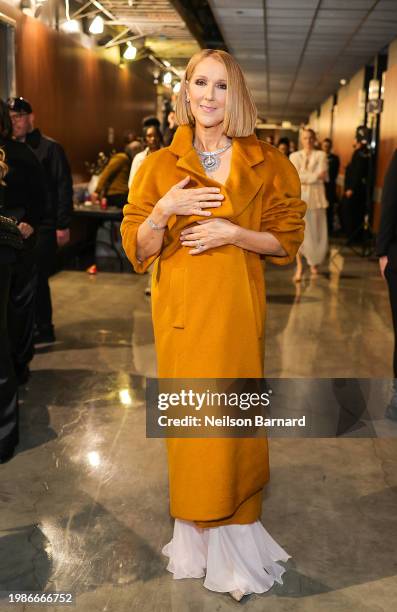 Céline Dion attends the 66th GRAMMY Awards at Crypto.com Arena on February 04, 2024 in Los Angeles, California.