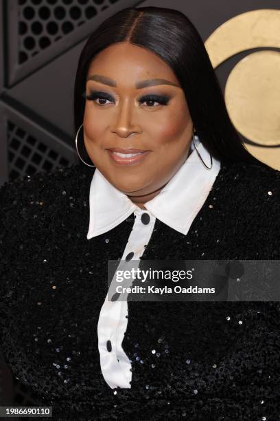 Loni Love attends the 66th GRAMMY Awards at Crypto.com Arena on February 04, 2024 in Los Angeles, California.