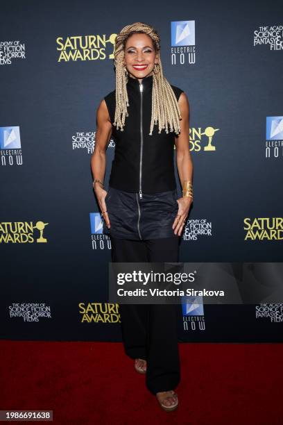 Michelle Hurd attends the 51st Annual Saturn Awards at Los Angeles Marriott Burbank Airport on February 04, 2024 in Burbank, California.