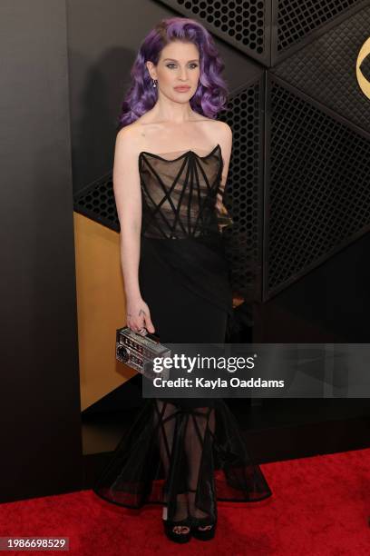 Kelly Osbourne attends the 66th GRAMMY Awards at Crypto.com Arena on February 04, 2024 in Los Angeles, California.