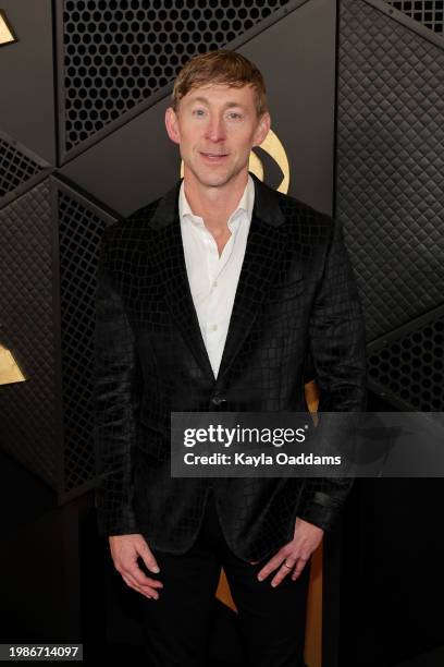 Ashley Gorley attends the 66th GRAMMY Awards at Crypto.com Arena on February 04, 2024 in Los Angeles, California.