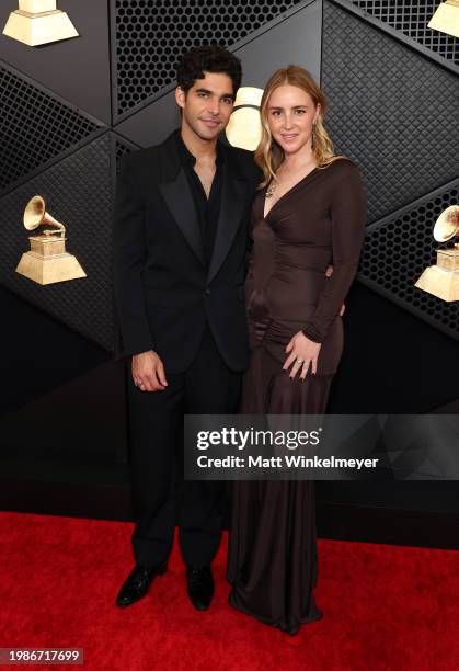 Freddy Wexler and Olivia Wexler attend the 66th GRAMMY Awards at Crypto.com Arena on February 04, 2024 in Los Angeles, California.
